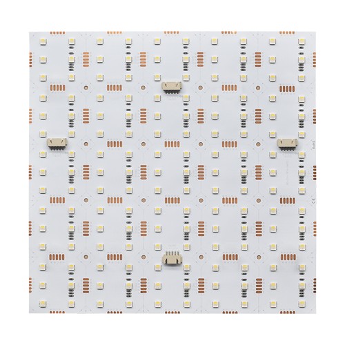 25x25 foldbar RGBW LED ark RA95 15W - 24V DC, IP20
