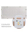 49x24 45W foldbar RGBW LED ark RA95 - 24V DC, IP20