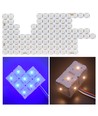 49x24 45W foldbar RGBW LED ark RA95 - 24V DC, IP20