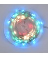 5m RGBIC LED lyskæde - 5V USB, 50 LED, klar ledning, fjernbetjening + bluetooth
