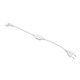 Stik til 230V LED strip (Slim COB) - Inkl. endeprop, 230V
