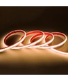 10m 20W/m COB CCT LED strip RA90 - 24V DC, IP68, 576 LED pr. meter