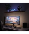 RGB Game On Neon Skilt - Infinity Mirror effekt, Bluetooth, App-styring