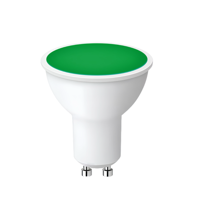 GU10 5W Grøn LED spot