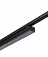 38W 3-faset LED lysskinne - 170 lm/W, 115 cm, Sort, Til kontor og butik