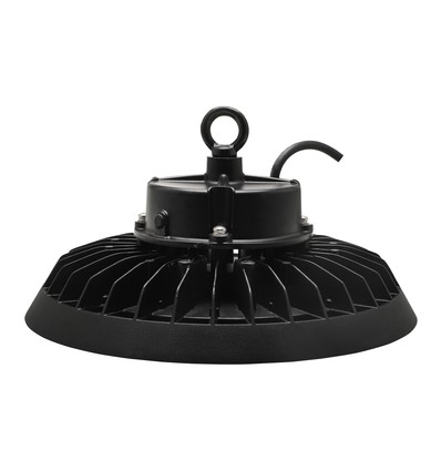 100W/150W/200W PLATEO 4 LED high bay, 155lm/W - IP65, 6500K, 0-10V dæmpbar, IK09, sort hus