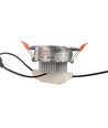 3W Ø8,4cm indbygningsspot dæmpbar - 12V/24V, Hul: Ø7-8 cm, Mål: Ø8,4 cm, 4 cm høj