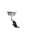 1,5W Ø5,2cm elevator spot - Hul: Ø4,4 cm, Mål: Ø5,2 cm, 25° spredning, 1m ledning