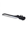 30W skumrings LED gadelampe - Skumringssensor, Ø60 mm, IP65, sort, 230V