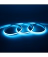 5m 9W/m Lyseblå Dot-free COB-LED strip - 24V DC, IP67, 240 LED/m, 5 års garanti