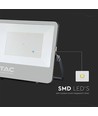 200W LED projektør - 185lm/W, arbejdslampe, udendørs