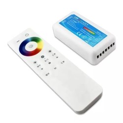 RGB+CCT LED strip 24V RGB+CCT controller med fjernbetjening - Passer kun til RGB+CCT strip, RF trådløs, 12V (240W), 24V (480W)