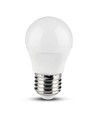 5 stk. E27 5W Wifi LED pære - G45, Tuya/Smart Life, virker med Google Home