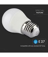 5 stk. E27 5W Wifi LED pære - G45, Tuya/Smart Life, virker med Google Home