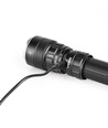 Taktisk LED lommelygte - hvidt/rødt/grønt lys, genopladelig, IP68