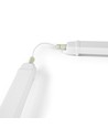 120cm 40W komplet LED armatur - gennemfortrådet, IP65, 5000K
