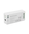 RGB+W WiFi controller til LED strips - 12V/24V, 12A, hvid, app styret