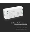 RGB+W WiFi controller til LED strips - 12V/24V, 12A, hvid, app styret