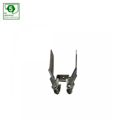 Monteringsbeslag til Shift magnetskinne - Grå, stål, 25x25x75 mm, 5 års garanti