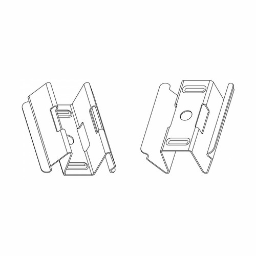 Monteringsbeslag til kontorlampe - 2 stk, Spectrum 60cm 120cm 150cm