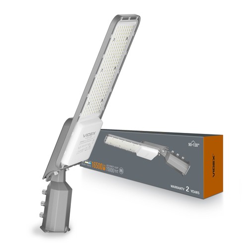 150W LED gadelampe - 110lm/W, IP65, 5000K, udendørs, 15.000lm
