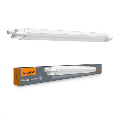 60cm 20W komplet LED armatur - gennemfortrådet, IP65, 5000K