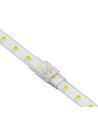 Vandtæt samler til LED strip - 8mm, enkeltfarvet, IP68, 5V-24V