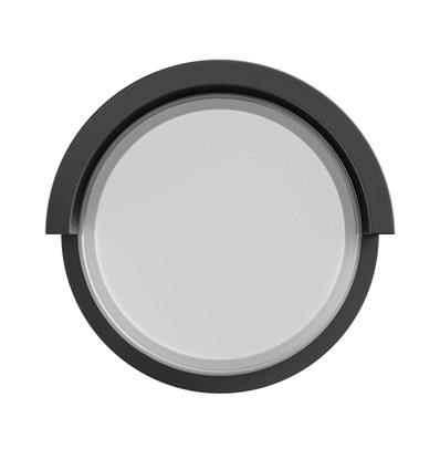 10W Verto Round Edge CCT væglampe, IP65 - 120lm/W, sort, 3-CCT, asymmetrisk lys, udendørs/indendørs