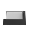 10W Verto Square Edge CCT væglampe - 120lm/W, IP65, sort, 3-CCT, 160x160mm