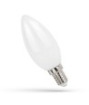 E14 4W LED kertepære - C35, Kultråd, matteret glas