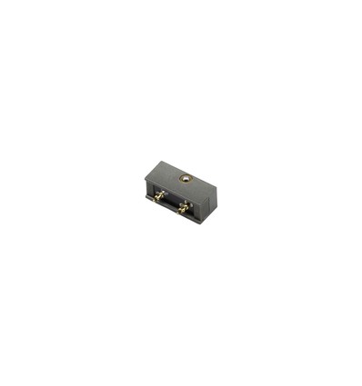 Samler til PicoTrack 2 skinne - 12V, Magnetisk, antracit, til akustikpaneler / glasmontre / vinduesbelysning