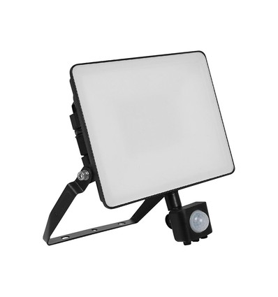 30W LED sensor projektør - 120lm/W, Sort, arbejdslampe, Hurtig connector