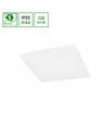 60x60 LED panel, 40W - 6000K, IP44, hvid kant, 5 års garanti