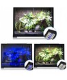 60-80 cm akvarie armatur - 18W LED, hvid/blå, justerbar