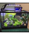 27,5 cm akvarie lampe - 10W LED, hvid/blå