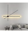 60cm RGBIC justerbar væglampe - Bluetooth, 5V USB