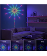 Fyrværkeri LED strip - 5V USB, bluetooth app