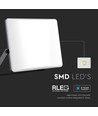 100W LED projektør - CCT, 3 lyskulører, matteret, arbejdslampe, udendørs