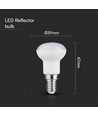3W LED spotpære, E14 - R39