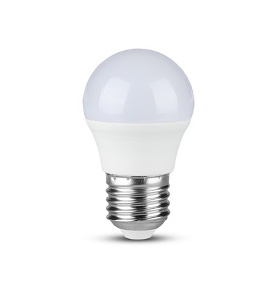 6,5W E27 LED pære - G45, kronepære, 230V
