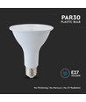 E27 11W LED pære PAR30 - 40° spredning