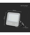 50W LED projektør - 135lm/W, 6 års garanti, CREE LED, IP65 udendørs