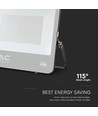 200W LED projektør - 135lm/W, IP65, CREE, 6 års garanti, sort, udendørs