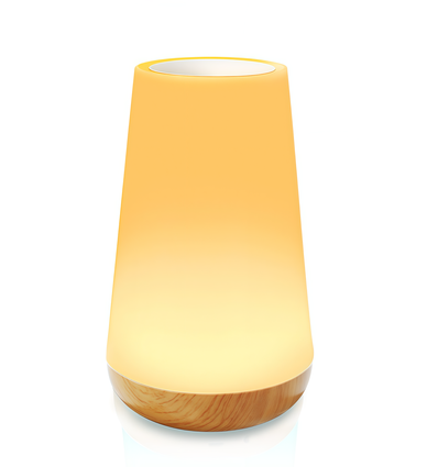 Opladelig RGBW LED bord/natlampe - Hvid, touch dæmpbar, IP20 indendørs