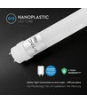 60cm / 7W High Lumen LED rør - 150lm/W, Nano plast, G13, 6500K