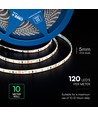 120 VT-2835 LED-lysbånd 8W/m - Cree chip 4000K IP20 24V 5mm dobbelt PCB (10m/rulle) (pris/m)