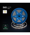 10m 7,2W/m LED strip - 24V, IP65, 120 LED pr. meter, 4000K, SMD2835