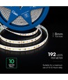 10m 15W/m 3-i-1 CCT LED strip, RA90 - 24V, 192 LED pr. meter, IP20, 10 meter rulle