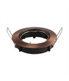 GU10 Bronze indbygningsspot - Rund, , IP20, Flot design