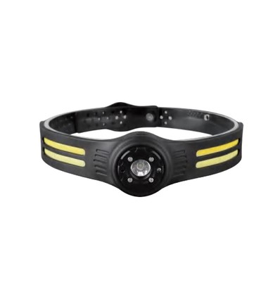 3W+5W genopladelig LED pandelampe - 470lm, 230° vidvinkel, IP44, inkl. batteri